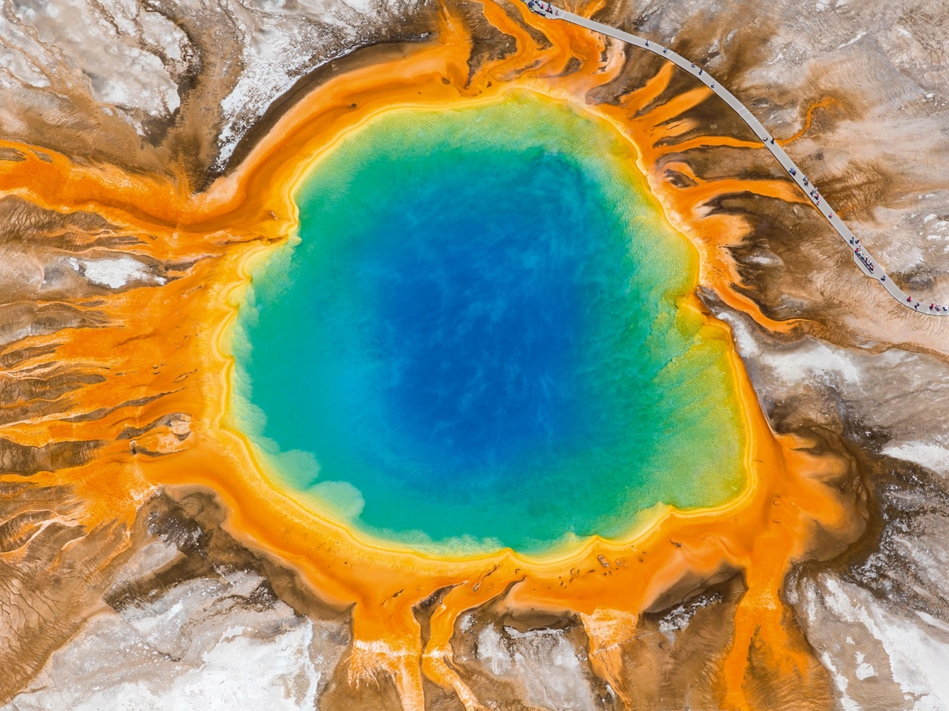 Grand Prismatic Spring - 1500 Teile