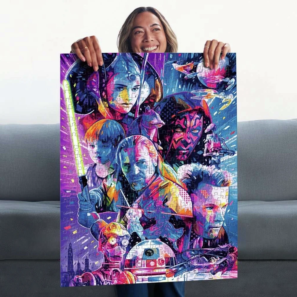Star Wars Hyperspace Collection: The Phantom Menace - 500 Teile - Large Pieces