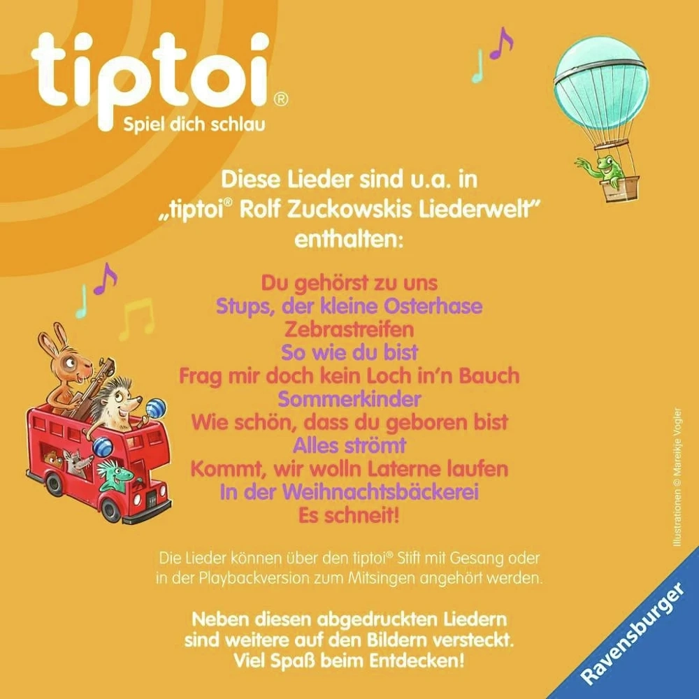 tiptoi Rolf Zuckowskis Liederwelt - DE