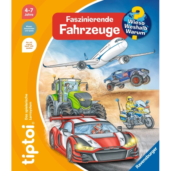 tiptoi Wieso? Weshalb? Warum? - Faszinierende Fahrzeuge - DE