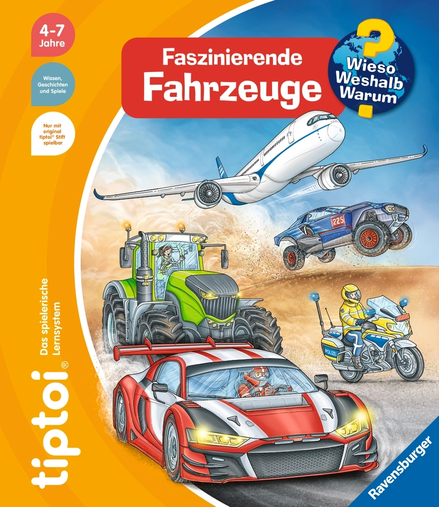 tiptoi Wieso? Weshalb? Warum? - Faszinierende Fahrzeuge - DE