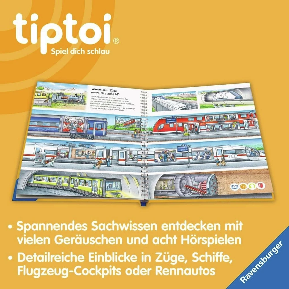 tiptoi Wieso? Weshalb? Warum? - Faszinierende Fahrzeuge - DE