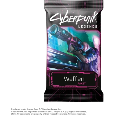 Cyberpunk Legends: Into the Night - Waffen-Paket - Erweiterung - DE