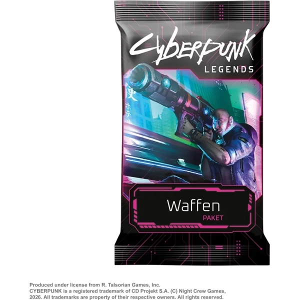 Cyberpunk Legends: Into the Night - Waffen-Paket - Erweiterung - DE