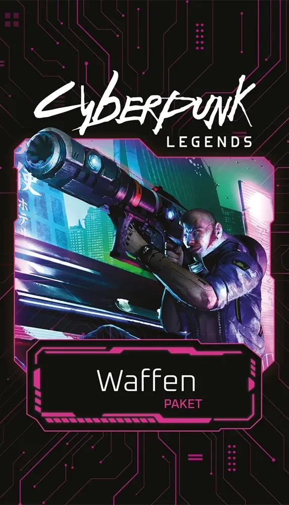 Cyberpunk Legends: Into the Night - Waffen-Paket - Erweiterung - DE