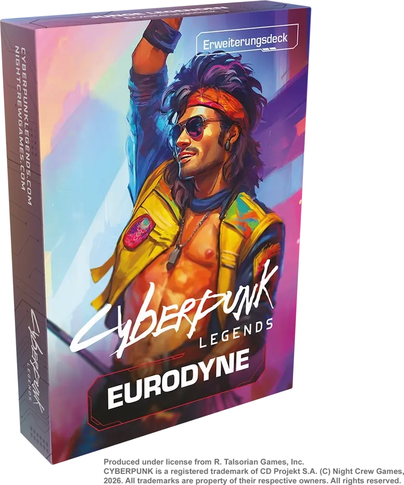 Cyberpunk Legends: Into the Night - Eurodyne - Erweiterungsdeck - DE