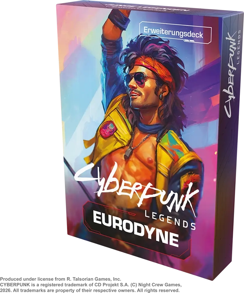 Cyberpunk Legends: Into the Night - Eurodyne - Erweiterungsdeck - DE