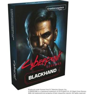 Cyberpunk Legends: Into the Night - Blackhand - Erweiterungsdeck - DE