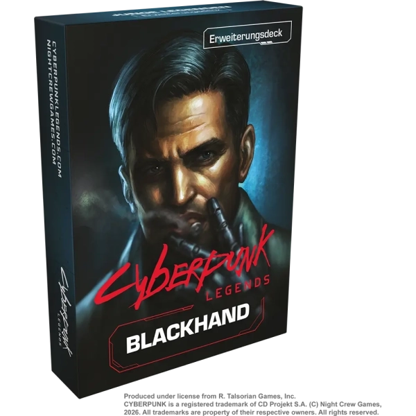 Cyberpunk Legends: Into the Night - Blackhand - Erweiterungsdeck - DE