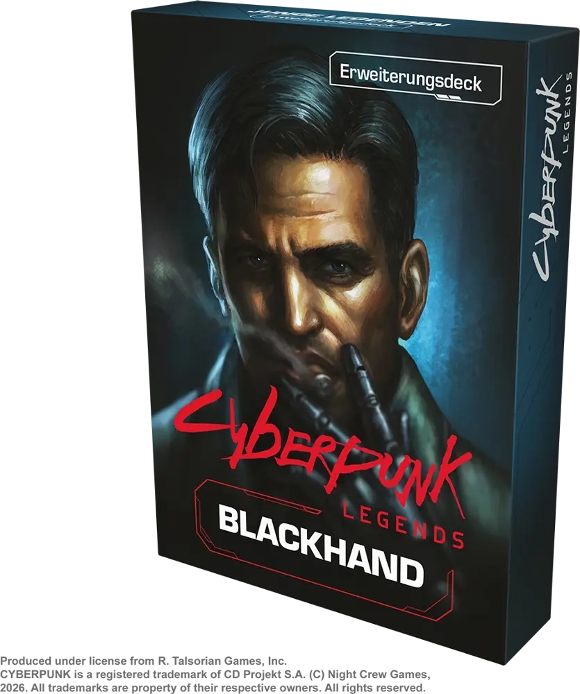 Cyberpunk Legends: Into the Night - Blackhand - Erweiterungsdeck - DE
