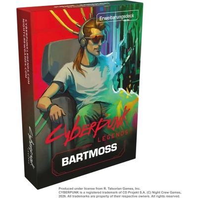 Cyberpunk Legends: Into the Night - Bartmoss - Erweiterungsdeck - DE