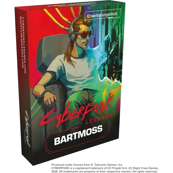 Cyberpunk Legends: Into the Night - Bartmoss - Erweiterungsdeck - DE