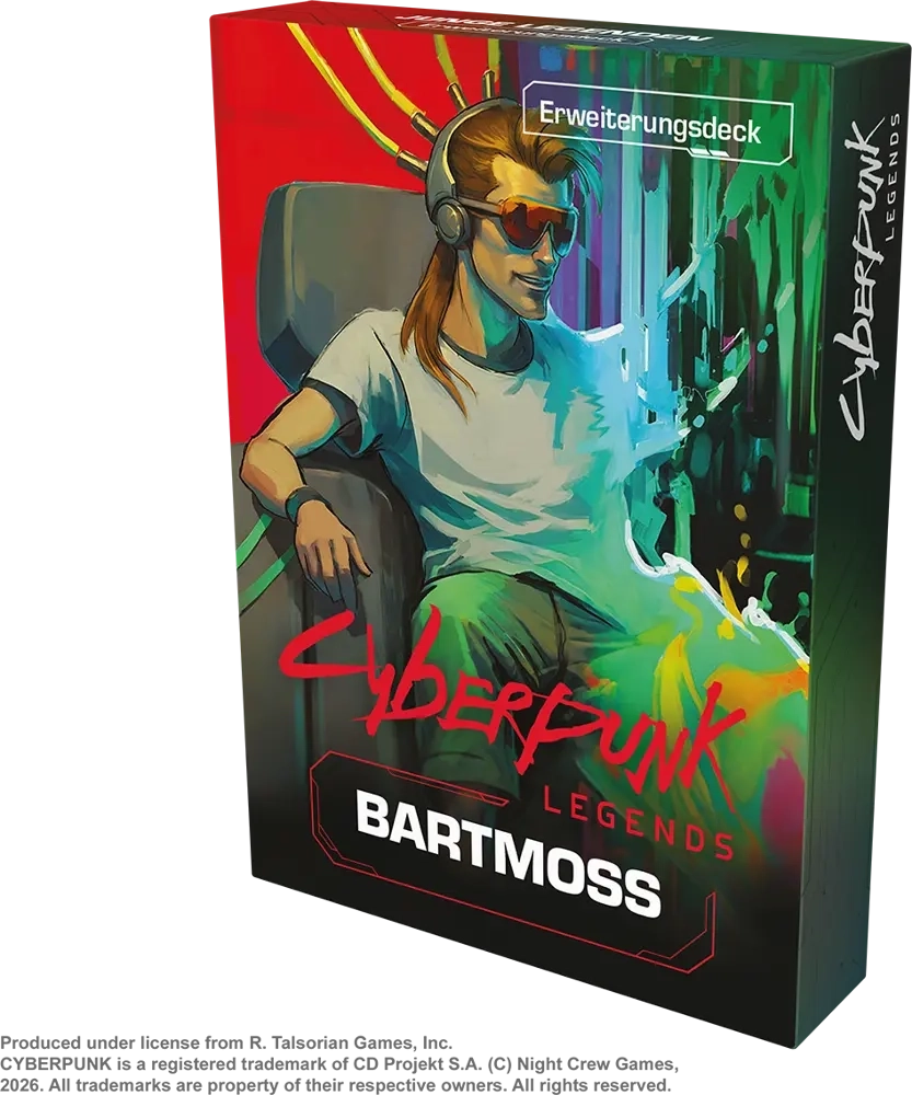 Cyberpunk Legends: Into the Night - Bartmoss - Erweiterungsdeck - DE