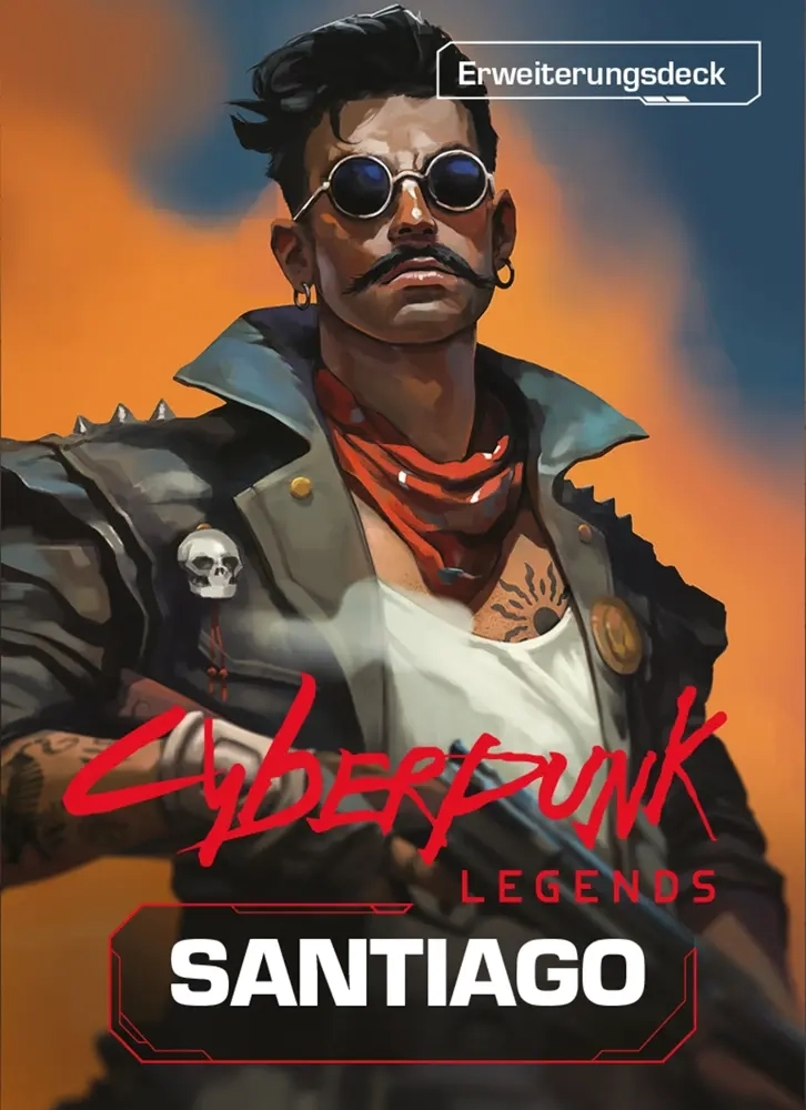 Cyberpunk Legends: Into the Night - Santiago - Erweiterungsdeck - DE