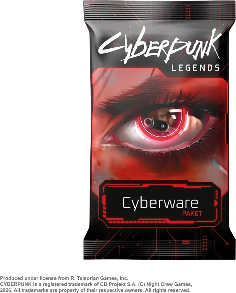 Cyberpunk Legends: Into the Night - Cyberware-Paket - Erweiterung - DE