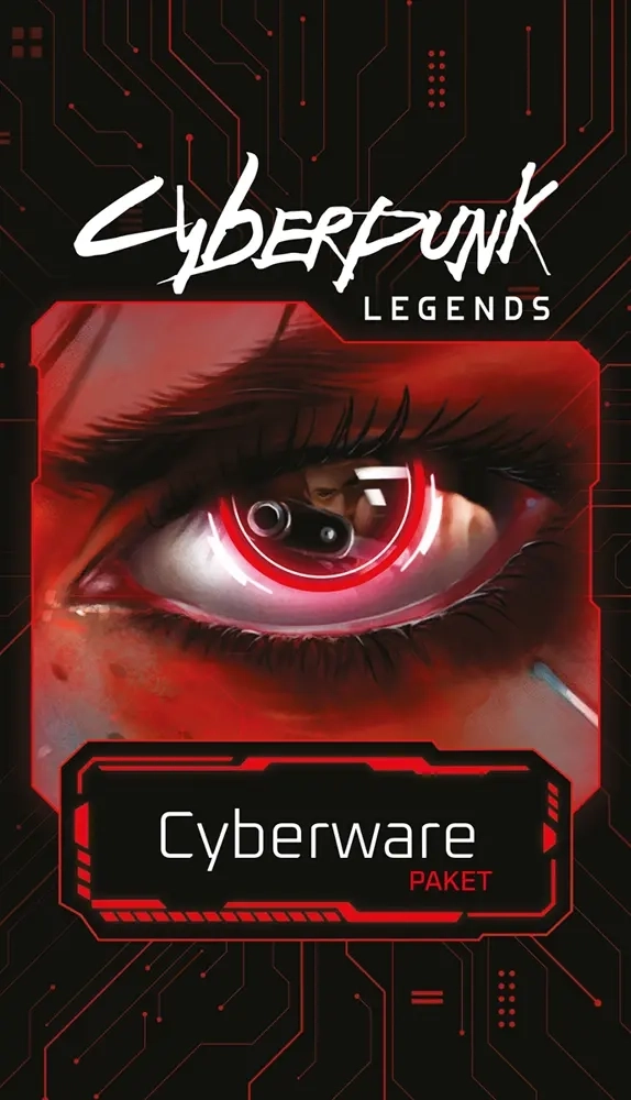 Cyberpunk Legends: Into the Night - Cyberware-Paket - Erweiterung - DE