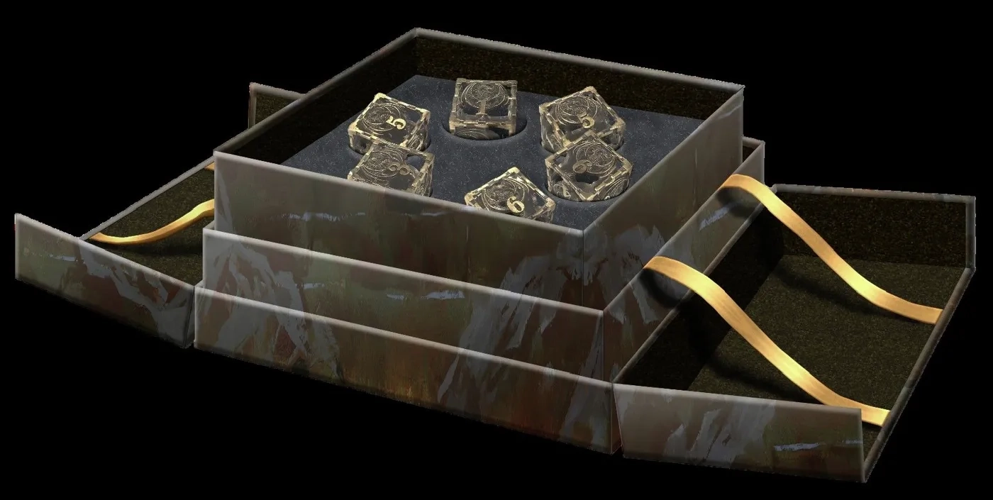 Deadlands Dark Ages Premium Conviction Dice Set
