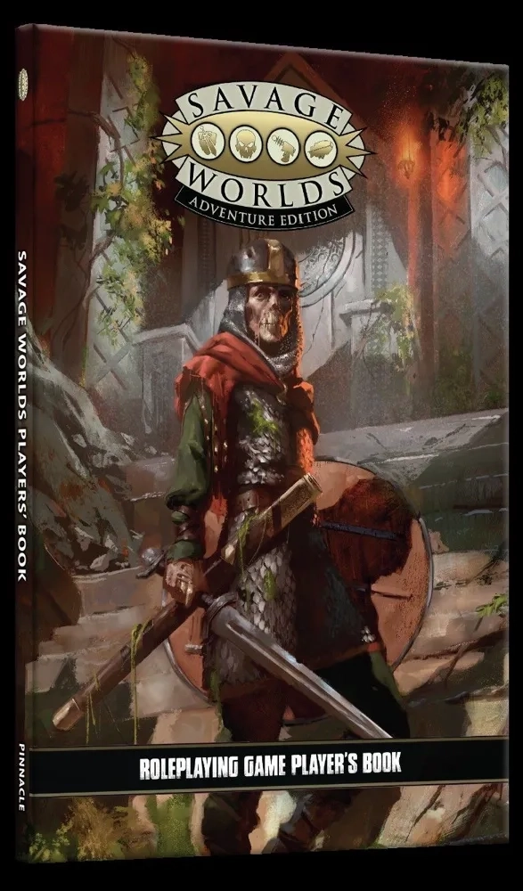 Savage Worlds Player's Book - Deadlands Dark Ages Cover - SWADE - EN