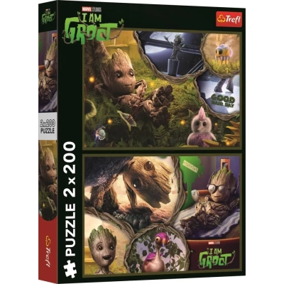 2 Puzzles - I am Groot - Marvel Guardians of the Galaxy