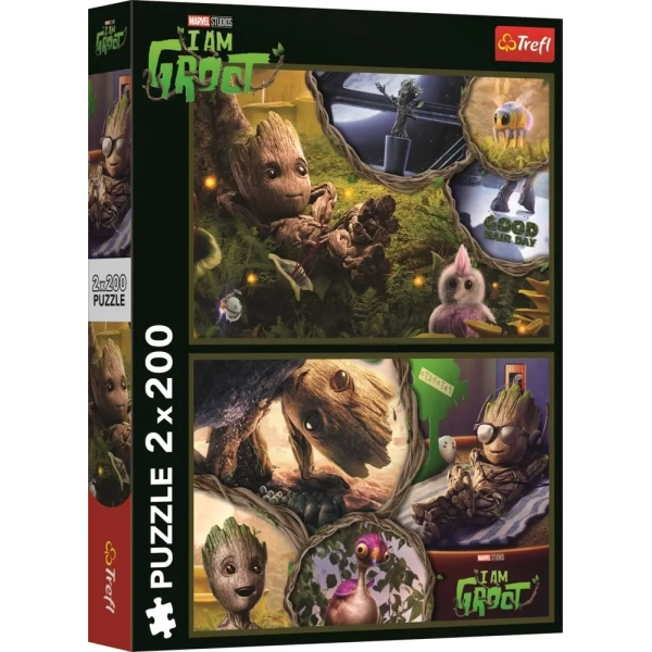 2 Puzzles - I am Groot - Marvel Guardians of the Galaxy