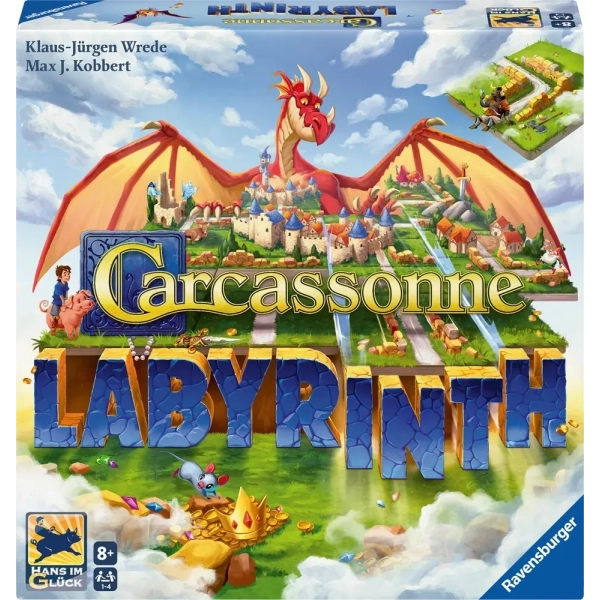Carcassonne Labyrinth - DE/EN/FR/IT