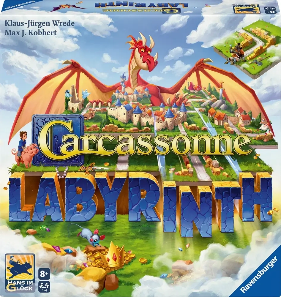 Carcassonne Labyrinth - DE/EN/FR/IT