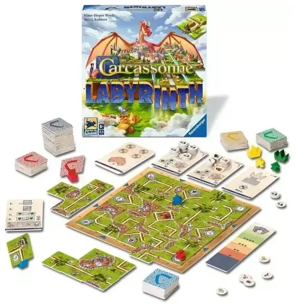 Carcassonne Labyrinth - DE/EN/FR/IT