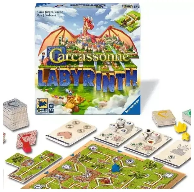 Carcassonne Labyrinth - DE/EN/FR/IT