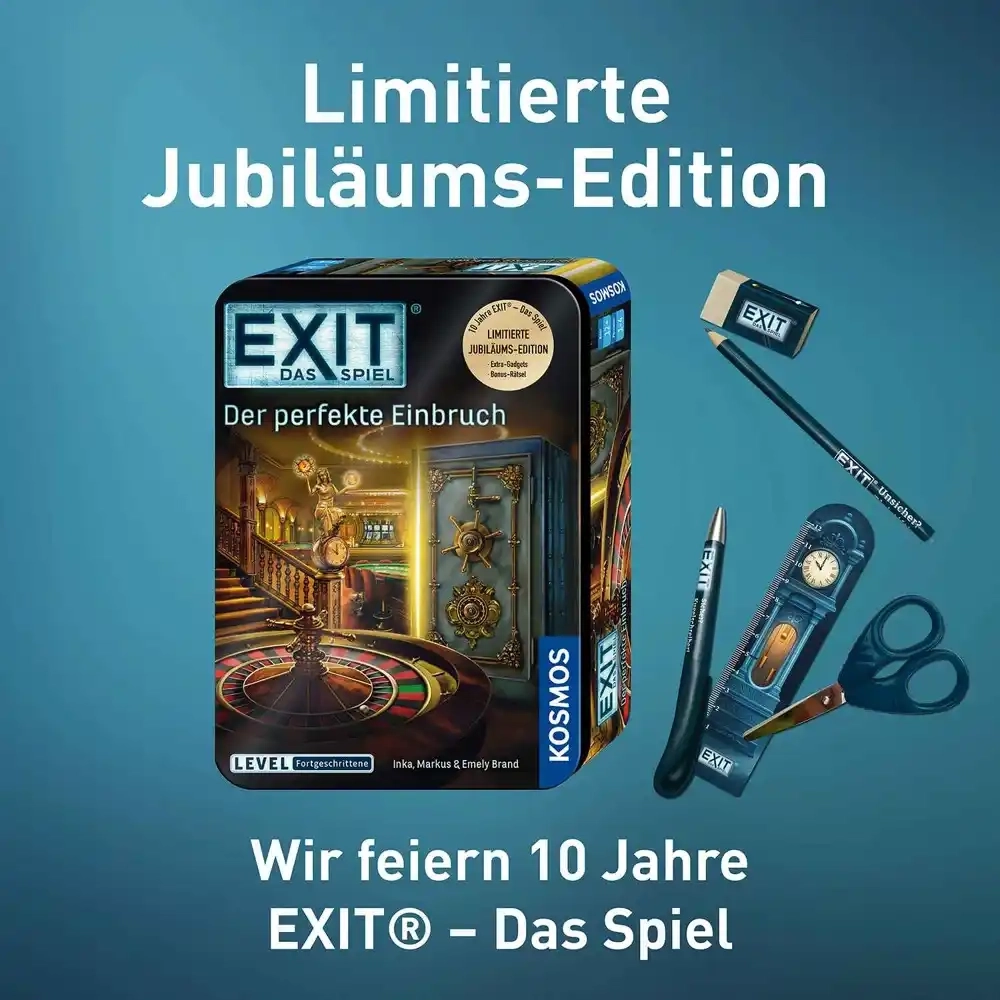 EXIT: Das Spiel - Der perfekte Einbruch - Jubiläums-Edition - DE