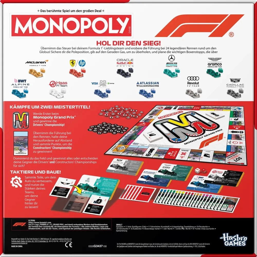 Monopoly Formel 1 - DE