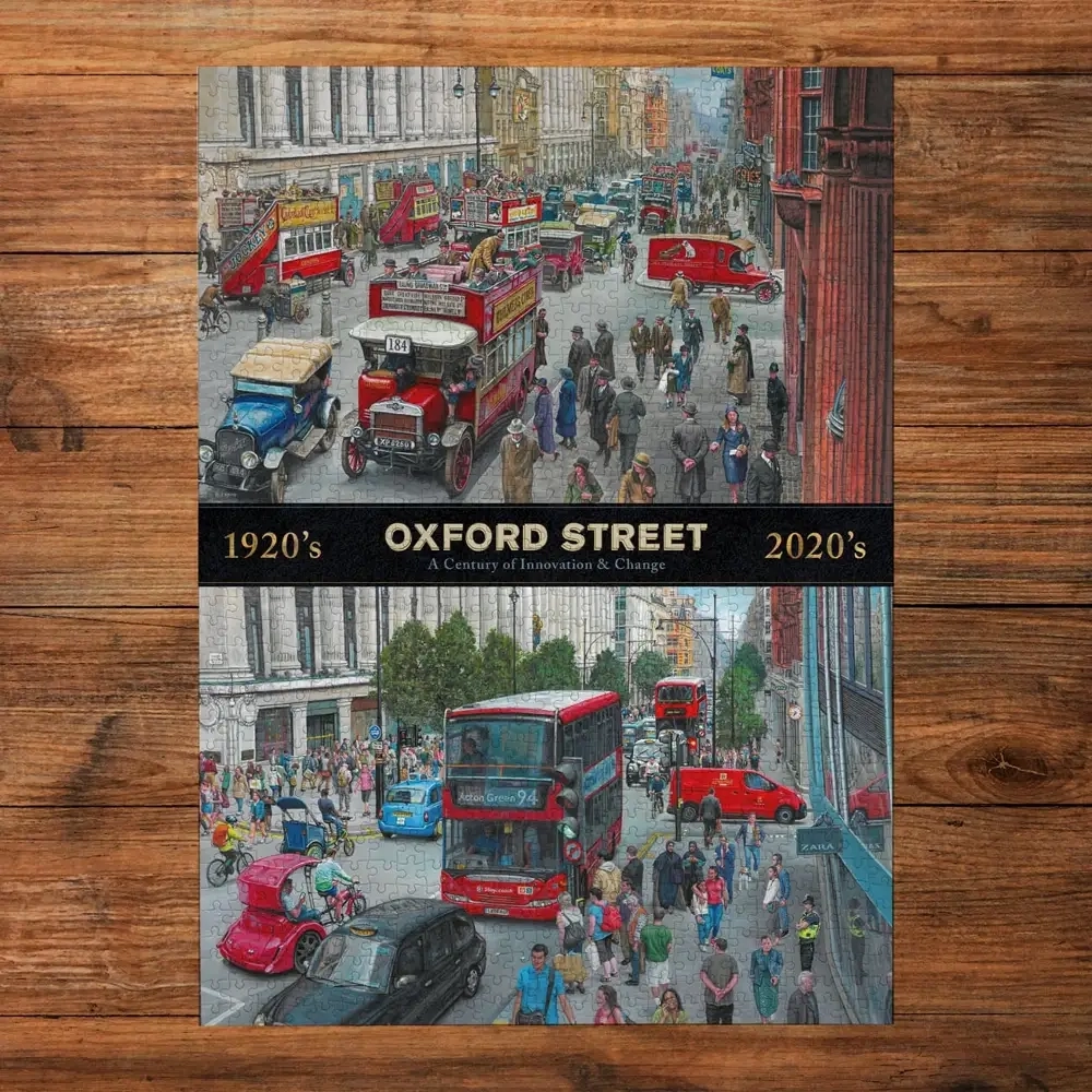 Die Oxford Street durch die Jahrzehnte