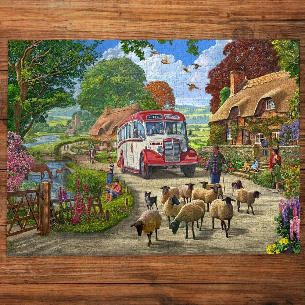 Eine Reise durch die Landschaft