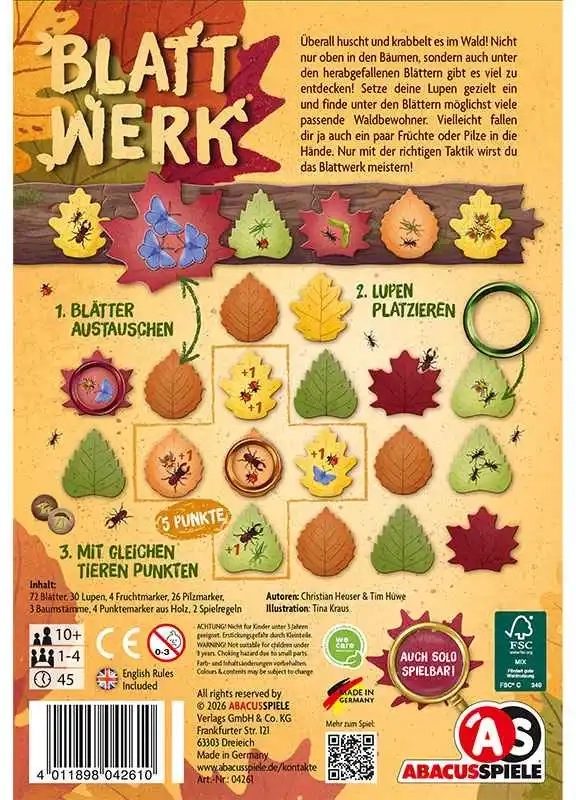 Blattwerk - DE/EN