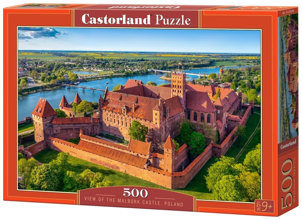 Blick auf die Marienburg, Polen - 500 Teile