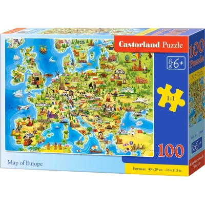 Landkarte von Europa