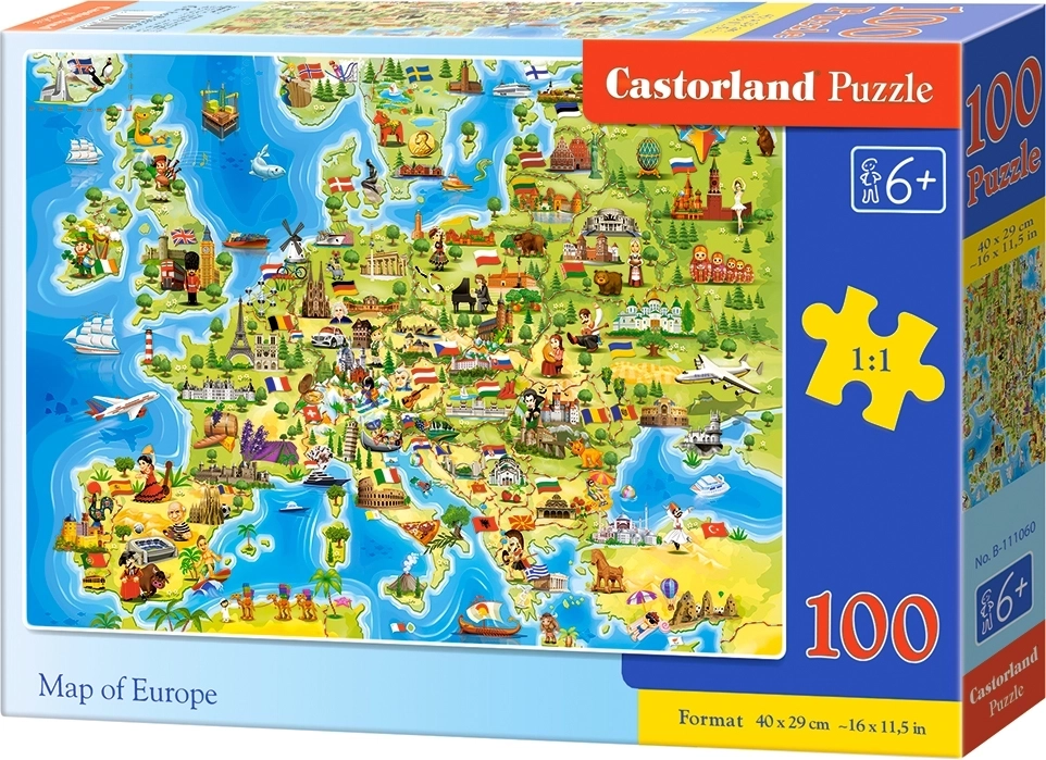 Landkarte von Europa