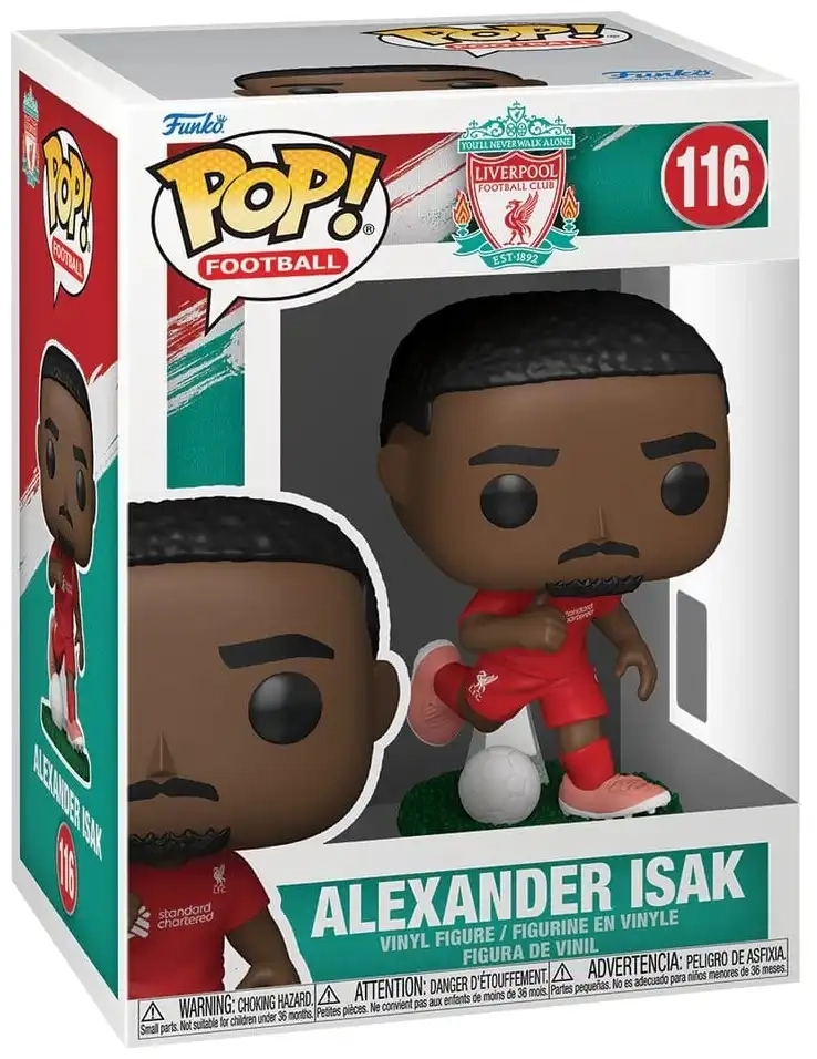 Funko POP! Football: Liverpool - Alexander Isak - 9 cm