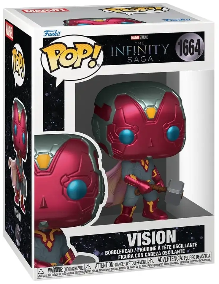 Funko POP! Marvel: Vision with Mjolnir - 9 cm