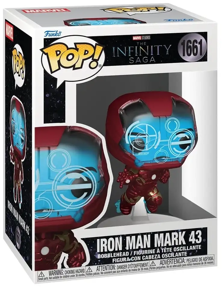 Funko POP! Marvel: The Infinity Saga - Iron Man Mark 43