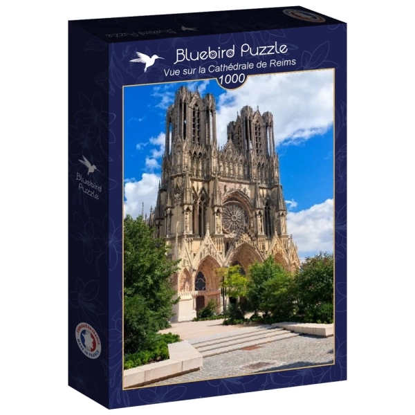 Vue sur la Cathédrale de Reims