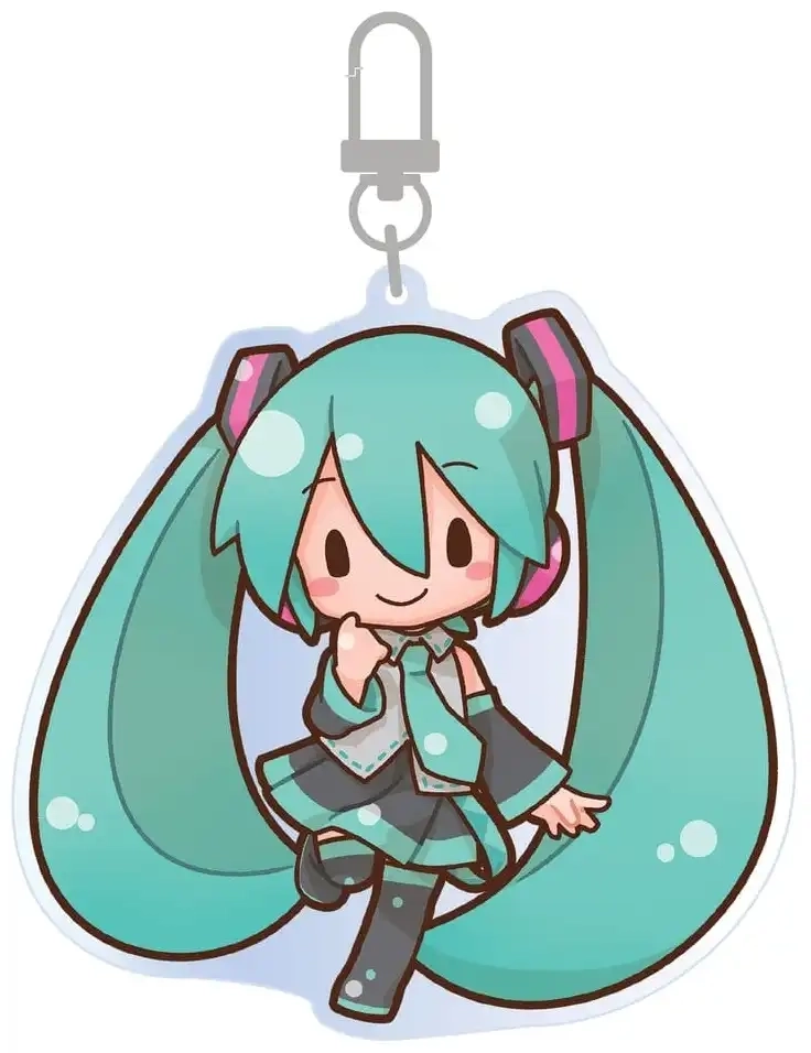 Hatsune Miku - Schlüsselanhänger Kawaii