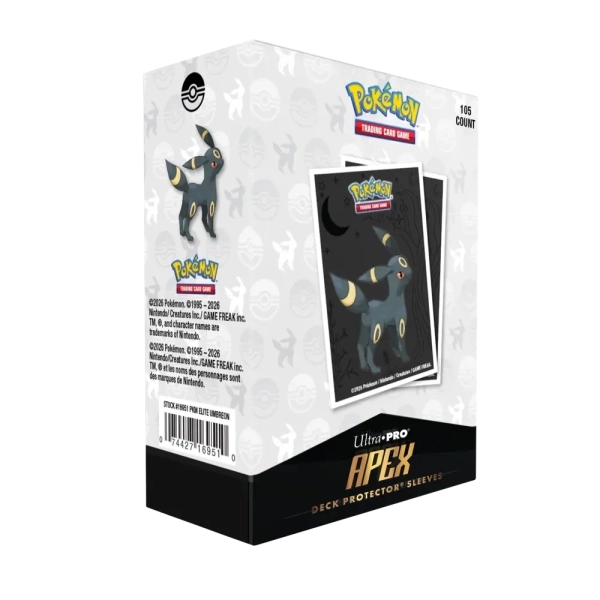 Pokémon - Umbreon APEX Deck Protector Sleeves - Standardformat - 105 Hüllen
