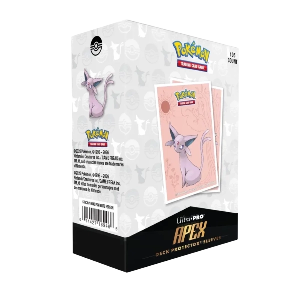 Pokémon - Espeon APEX Deck Protector Sleeves - Standardformat - 105 Hüllen