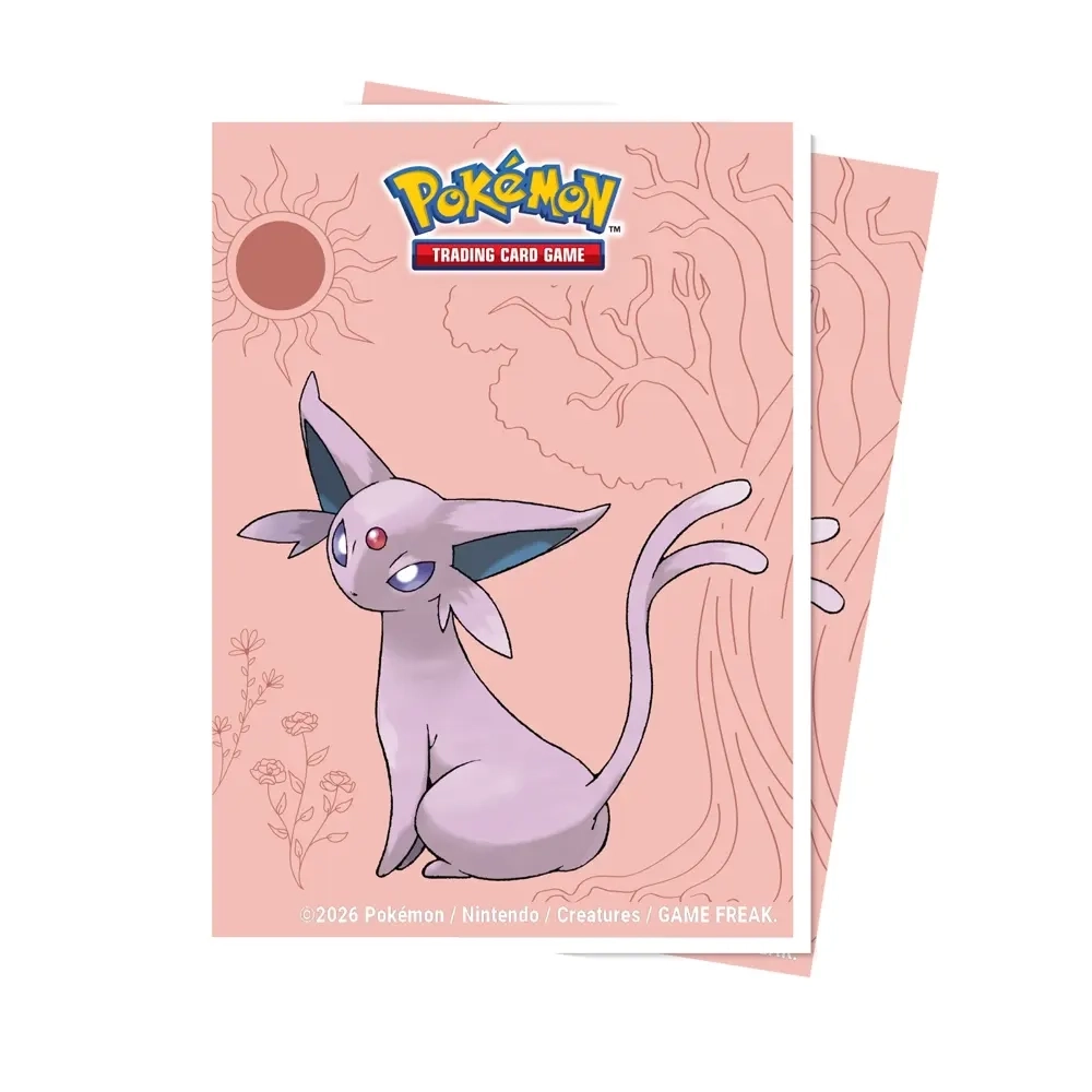 Pokémon - Espeon APEX Deck Protector Sleeves - Standardformat - 105 Hüllen