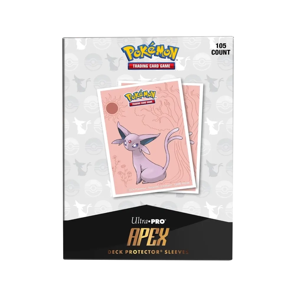Pokémon - Espeon APEX Deck Protector Sleeves - Standardformat - 105 Hüllen