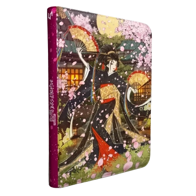 Premium PRO-Binder Zippered 9-Pocket - Geisha