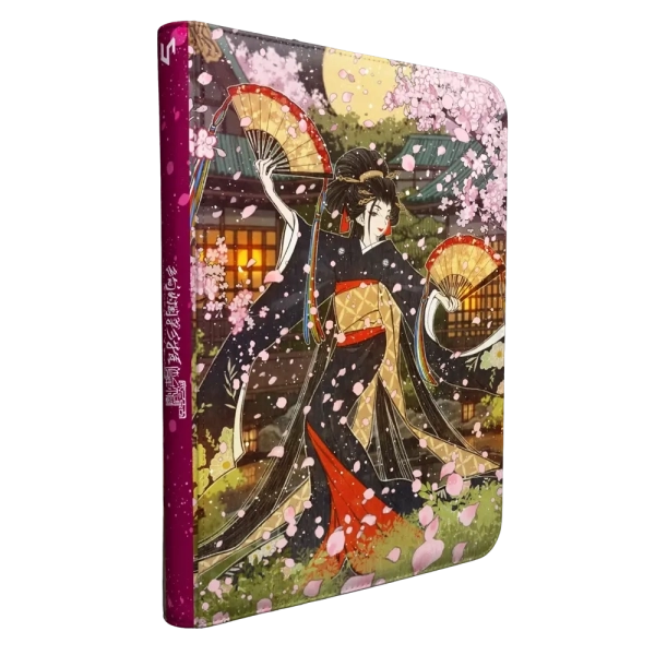 Premium PRO-Binder Zippered 9-Pocket - Geisha