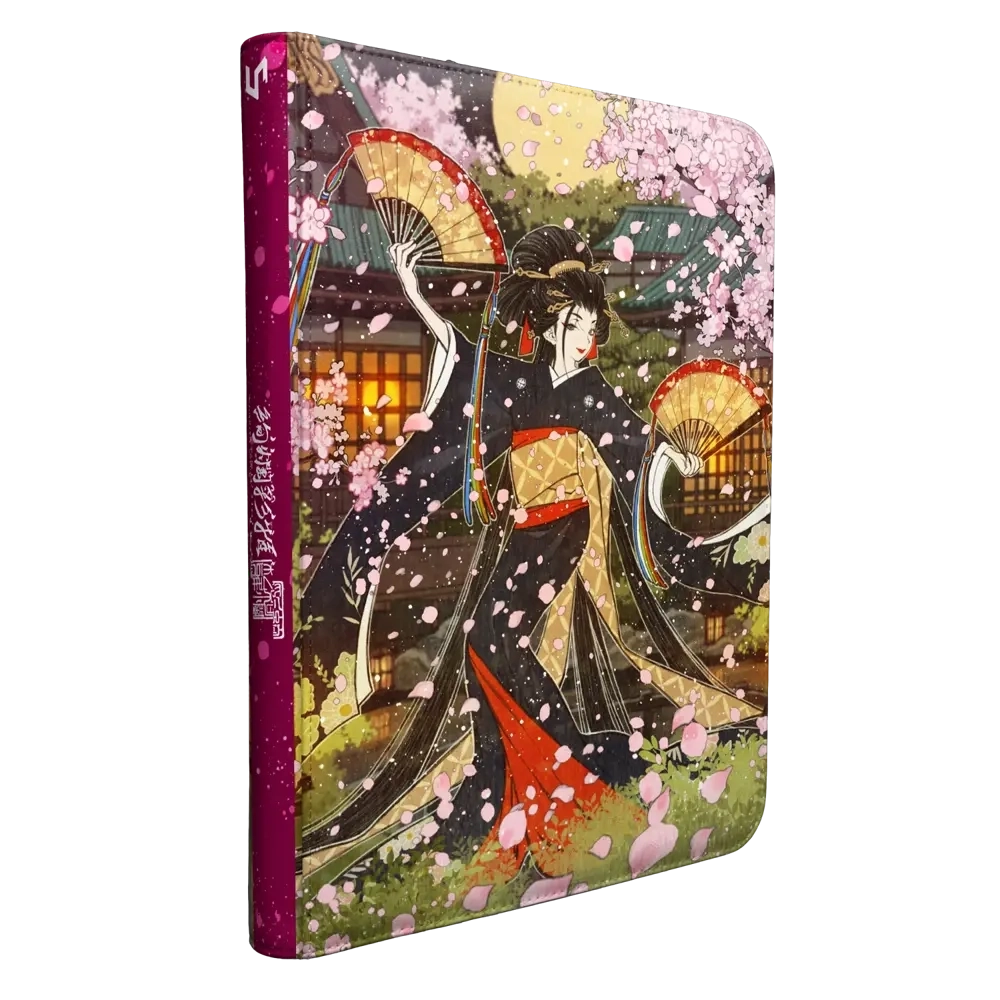 Premium PRO-Binder Zippered 9-Pocket - Geisha