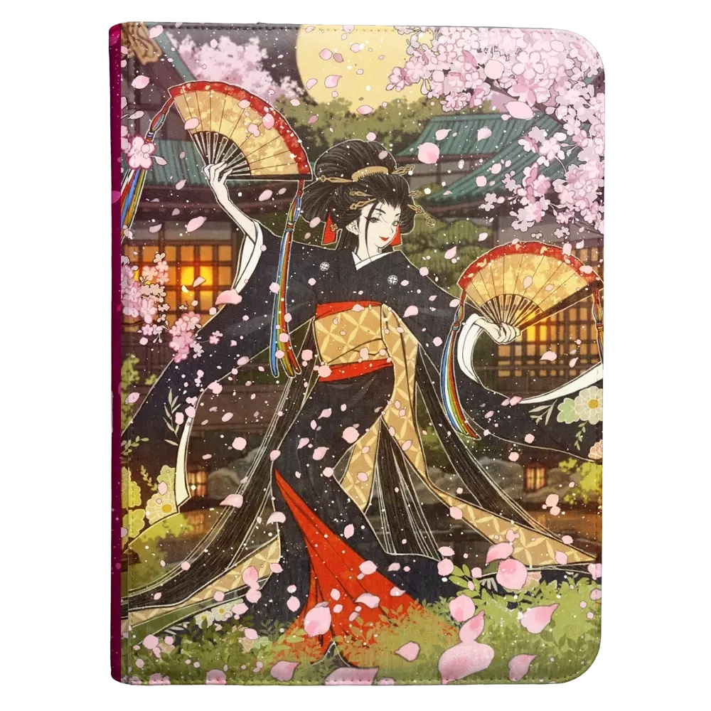 Premium PRO-Binder Zippered 9-Pocket - Geisha