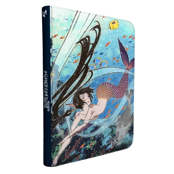 Premium PRO-Binder Zippered 9-Pocket - Mermaid